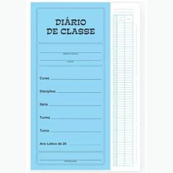 Diário de Classe Mensal 12F Tamoio - 10 Unidades