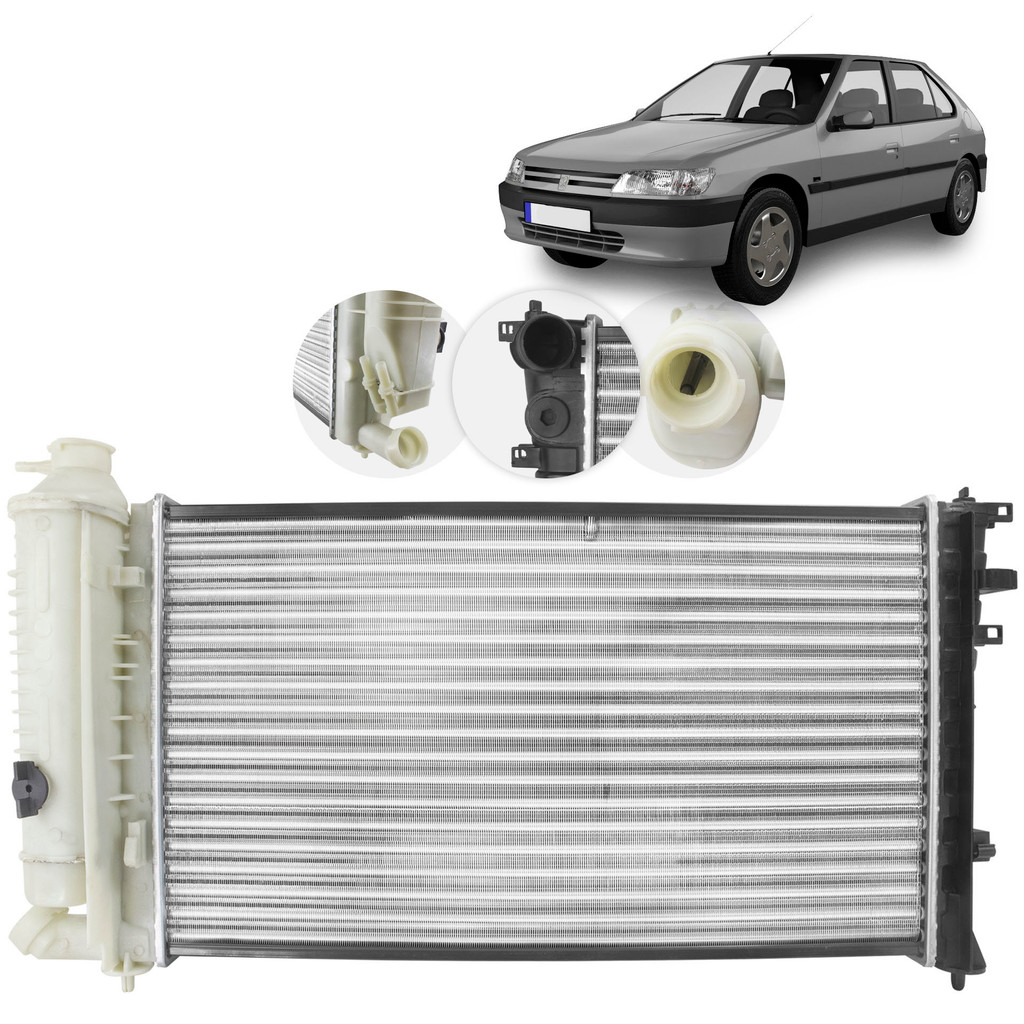 Radiador Peugeot 306 1.8 16V 1993 A 1996 1301.K5 1301.K6