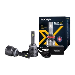 Par de Lâmpadas Ultraled S17X H27 6500K 5500 Lumens 9~18V Shocklight - SLL-170027X