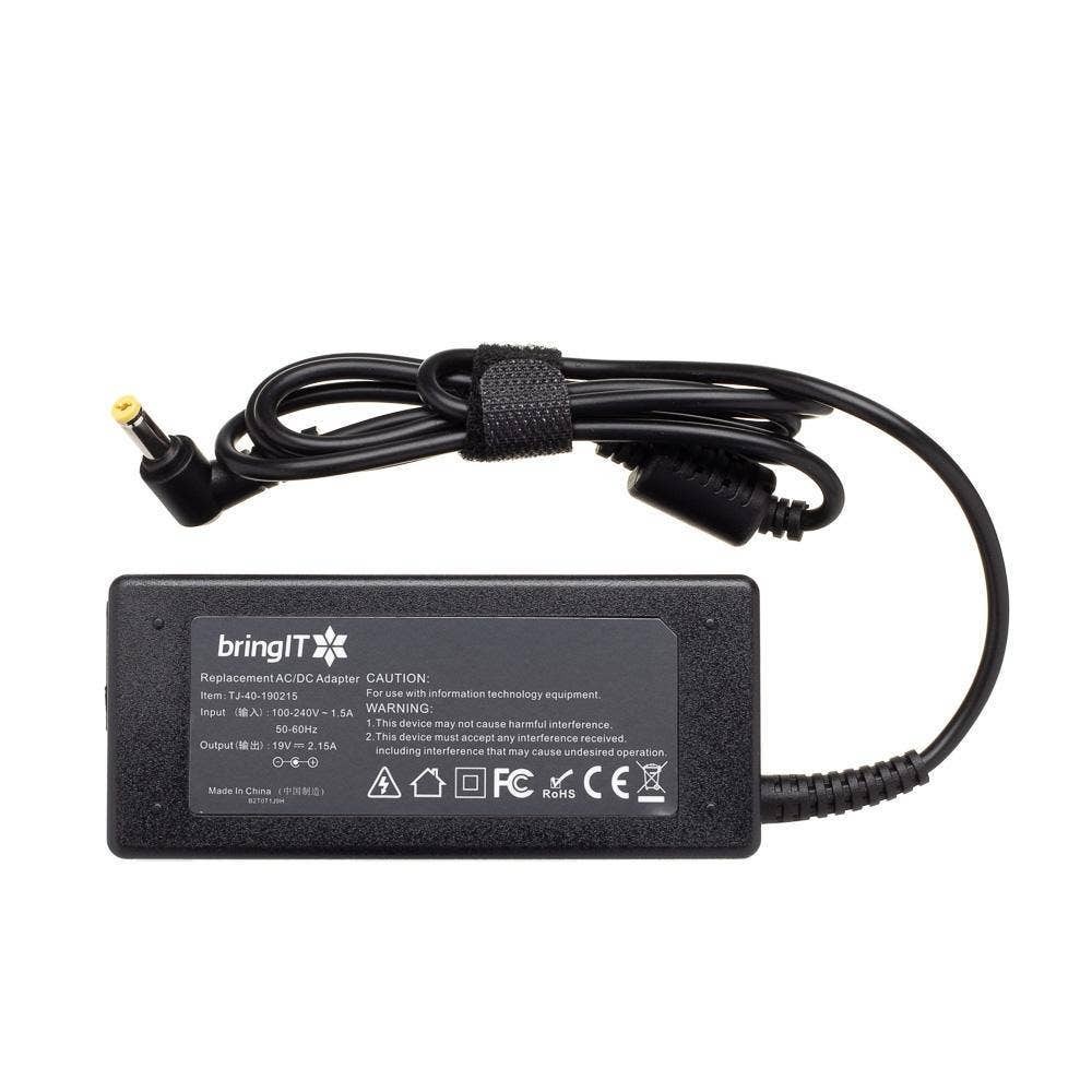 Fonte Carregador para Notebook Acer Aspire One AOD250 | 19 V 2.15 A 40 W - Computers & Accessories