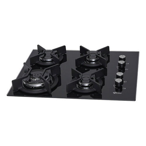 Fogão Cooktop 4Q TC Infinity a gás Mesa Vidro Bivolt Fischer - Home Appliances