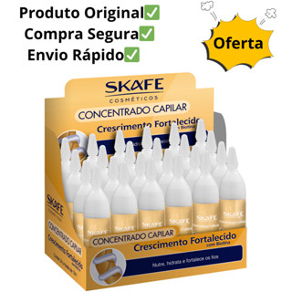 Concentrado Capilar Crescimento Fortalecido 10ml em Oferta na Shopee