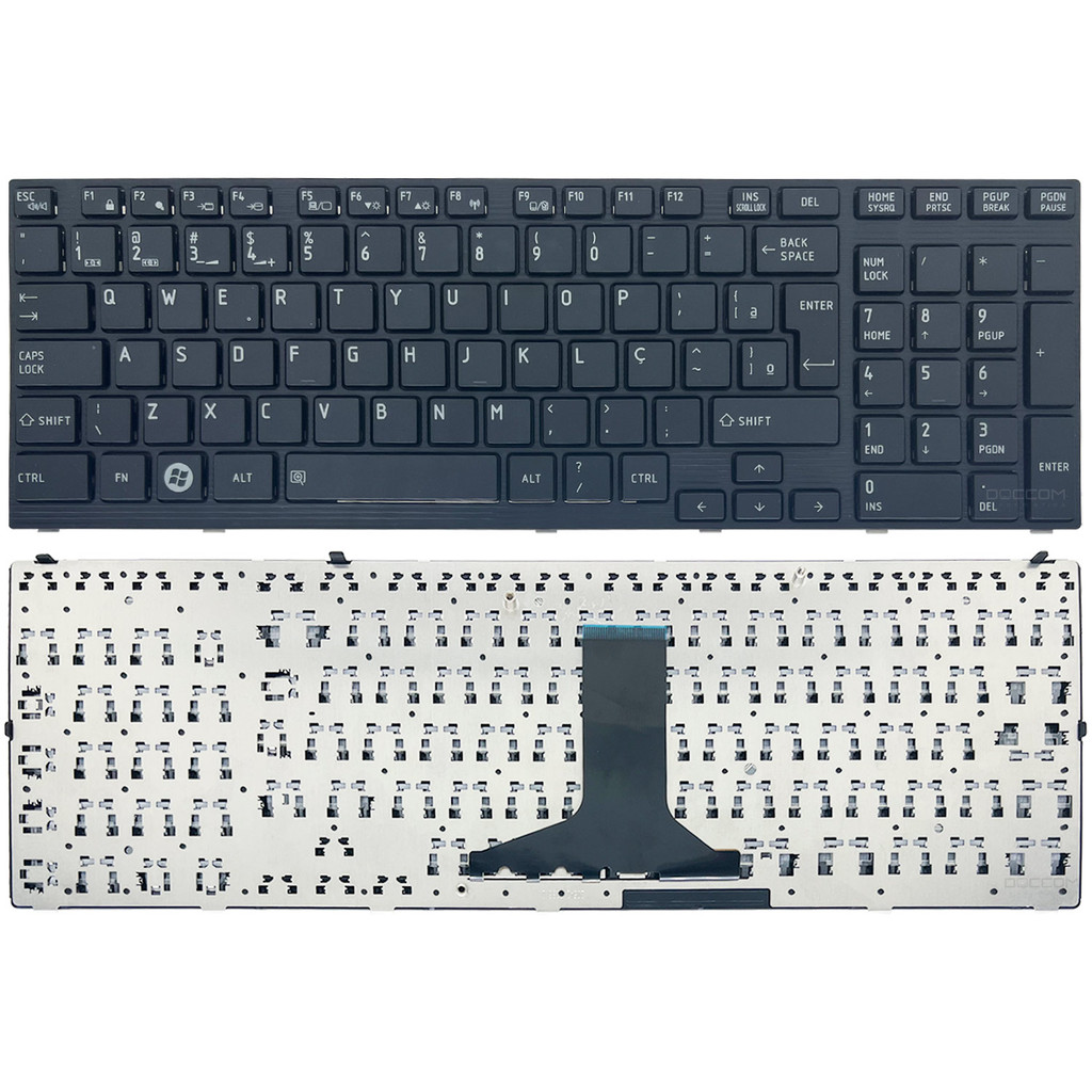 Teclado Para Notebook Toshiba Satellite P770 P770d P775 P775d P750 P750d P755 P755d P775-s7215 P755 P770 P750d Abnt2