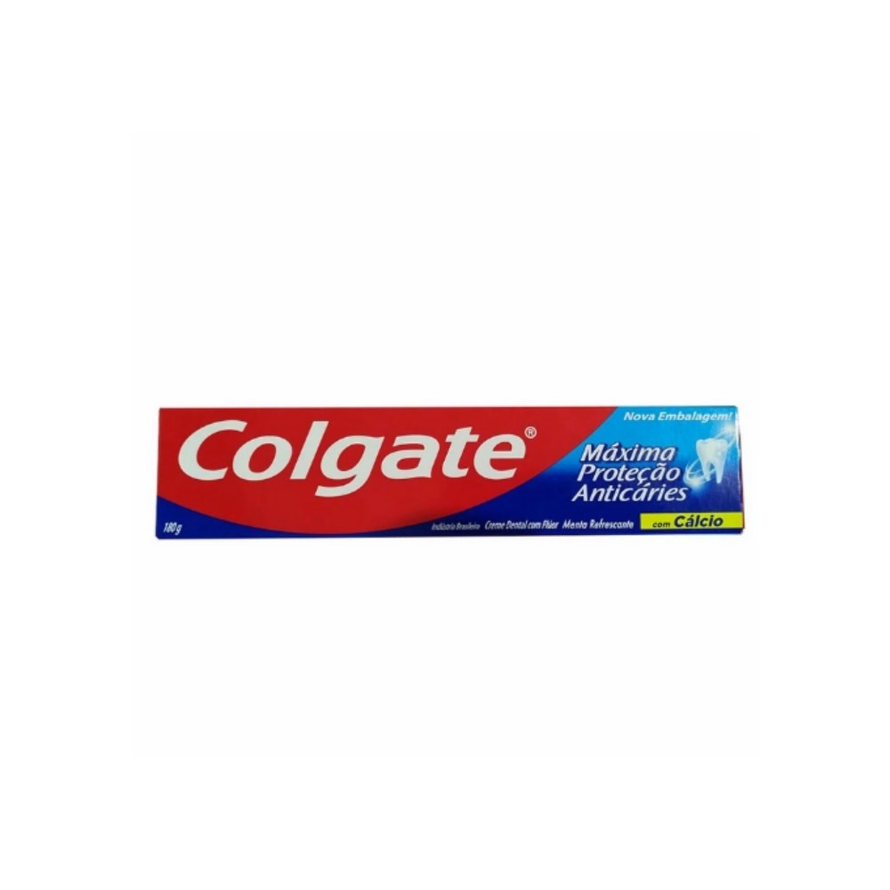 Creme Dental Colgate Menta 180G em Oferta na Shopee
