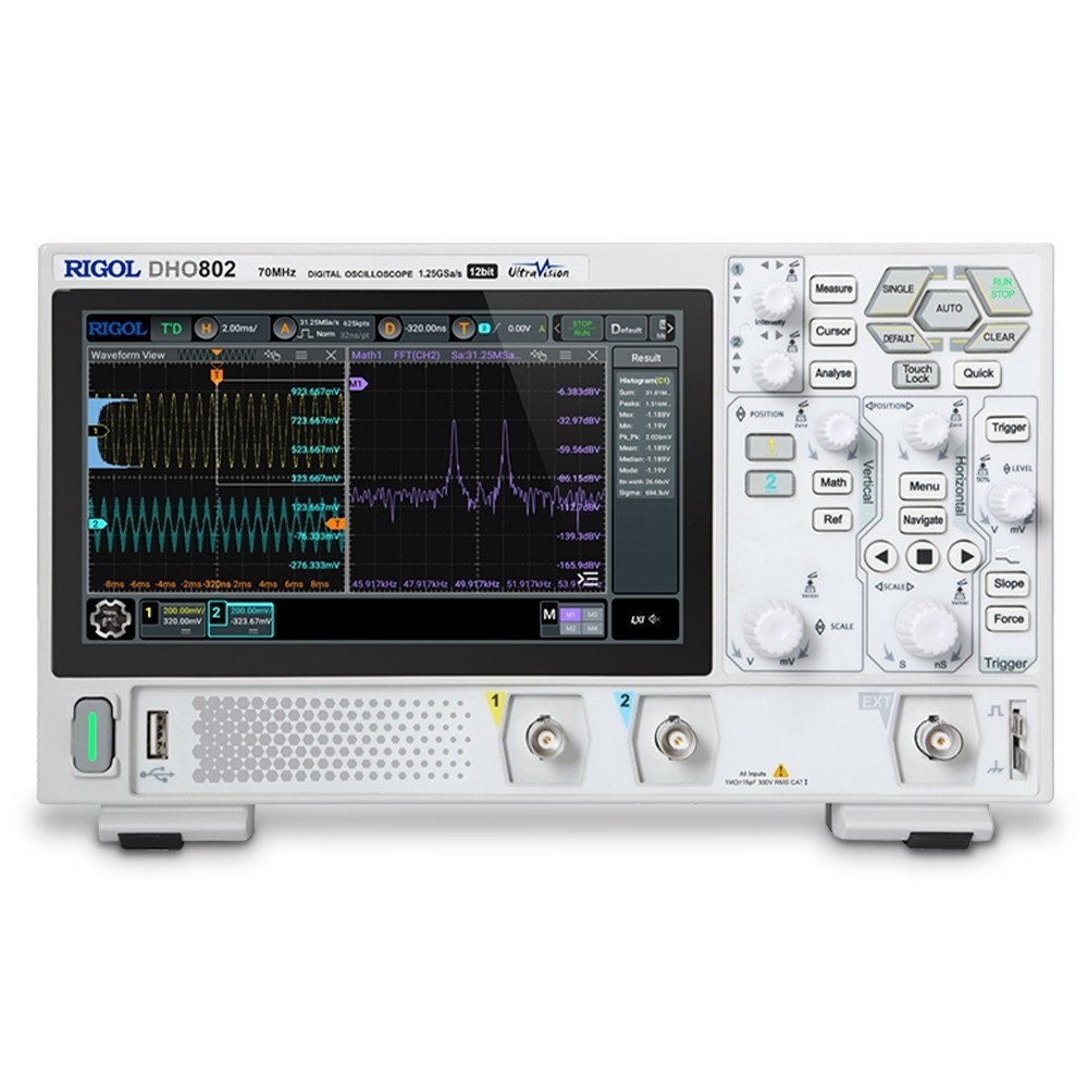 Osciloscópio Digital Rigol DHO802 70 MHz em Oferta na Shopee