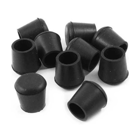 PONTEIRA PARA CADEIRA BORRACHA 04 UNIDADES - 5/8"