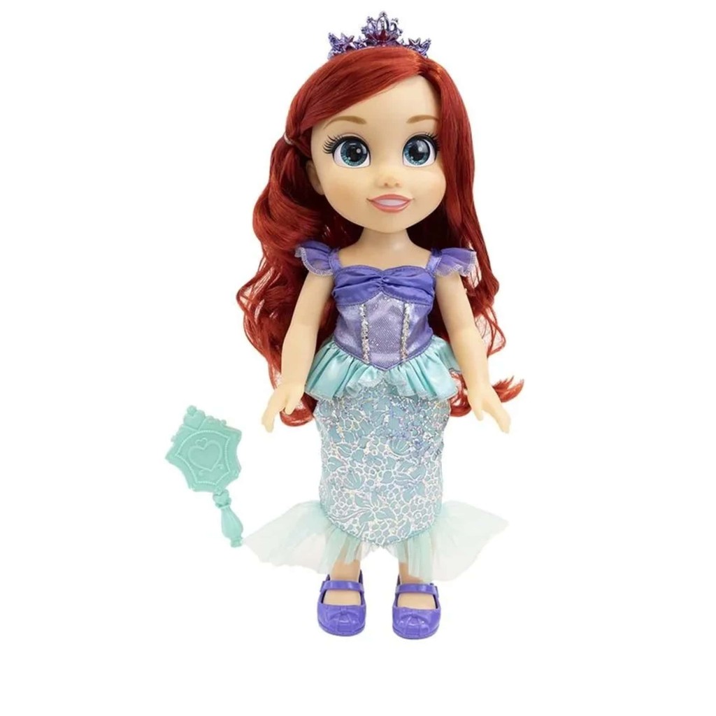 Ariel 38cm Brinquedo Infantil Educativo Boneca Princesas Disney Articulada Multikids BR1916 em Oferta na Shopee