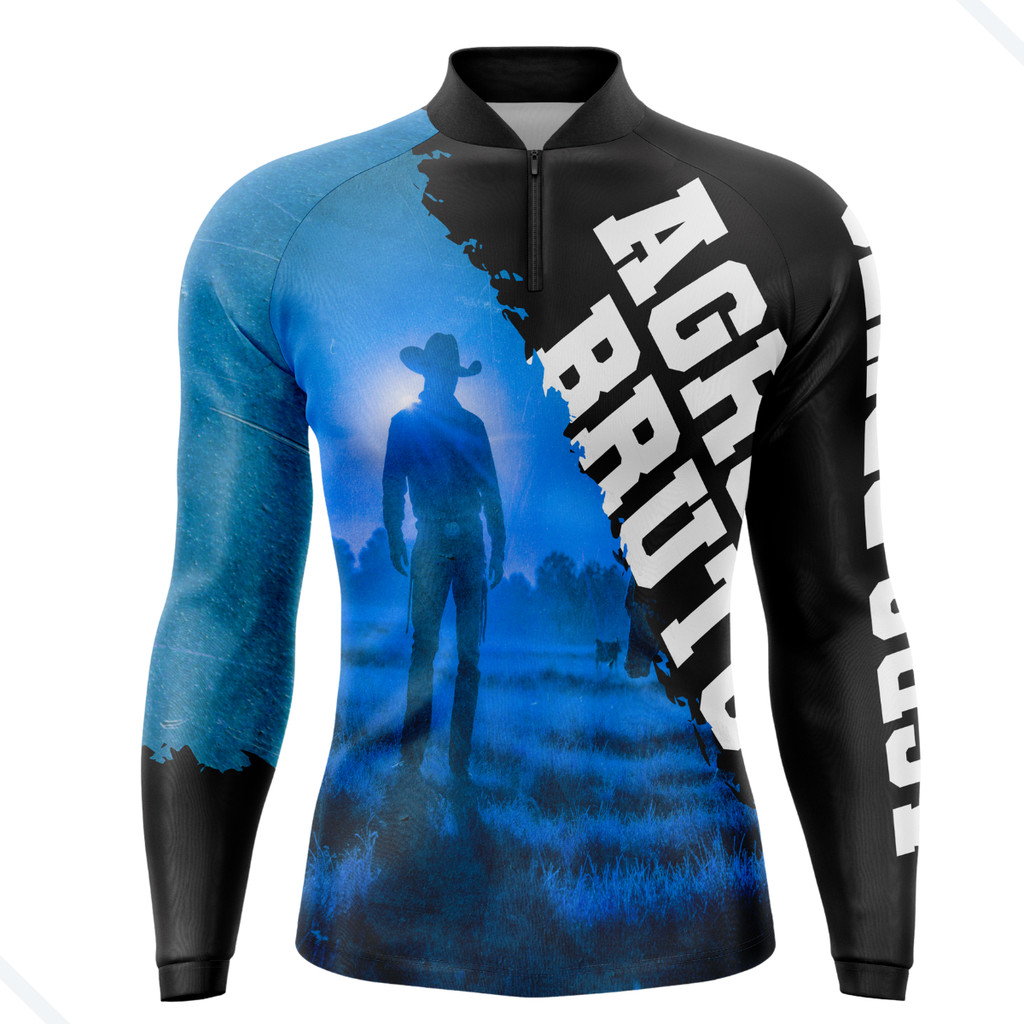 Camiseta Agro Dry Fit Masculina – A Roça Venceu com Estilo e Conforto UV 50+