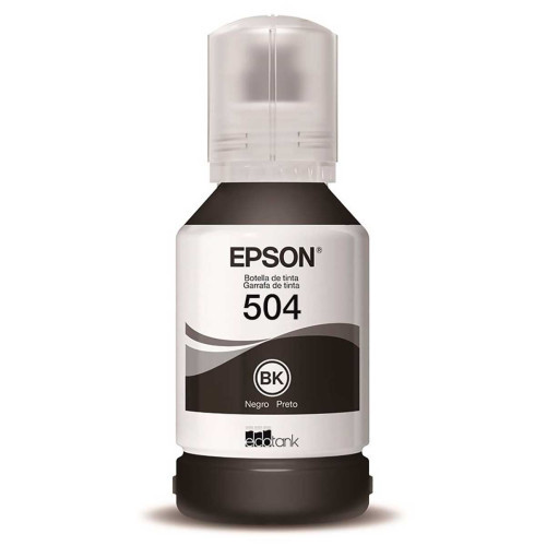 Garrafa de Tinta para Impressora T504 Epson - Computers & Accessories