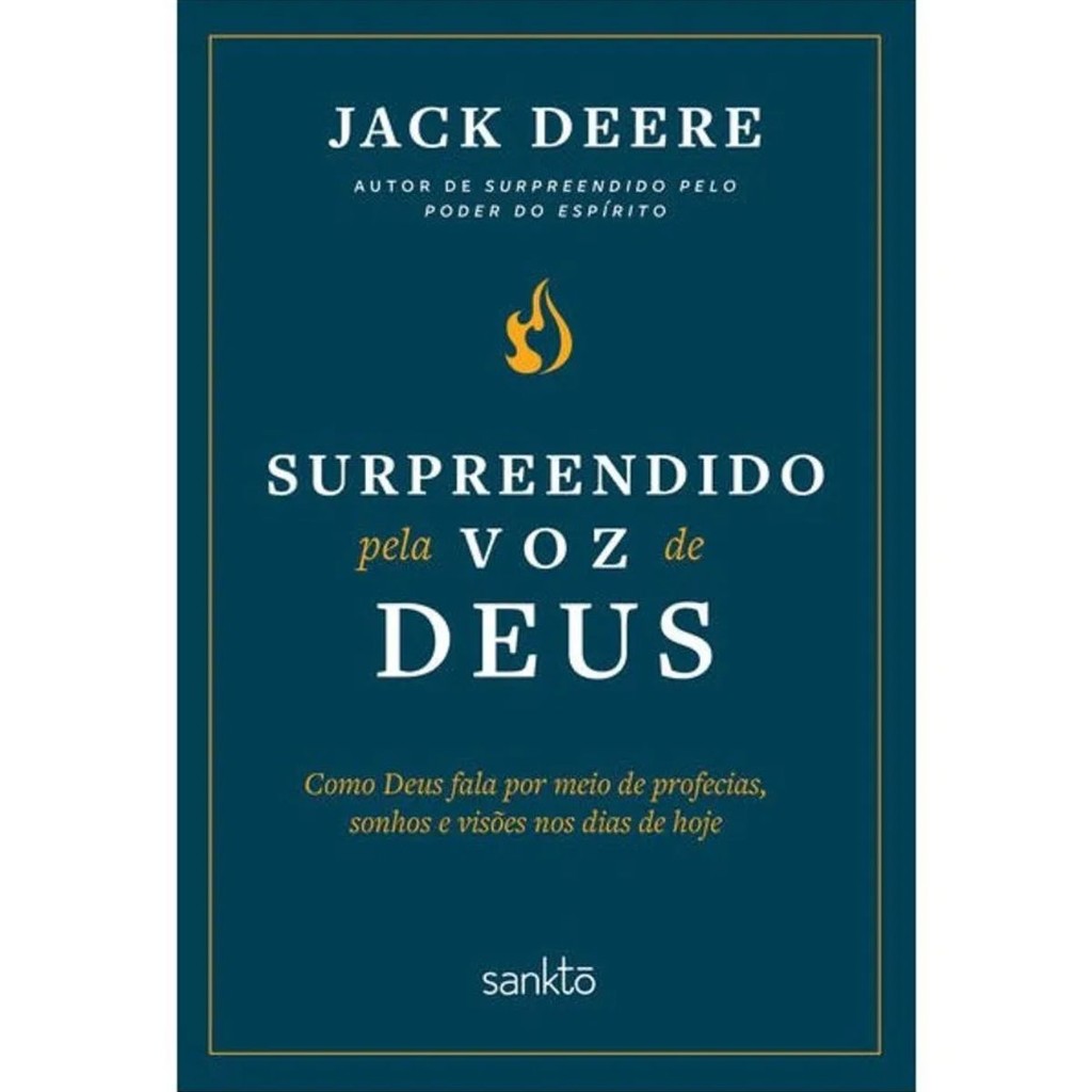 Surpreendido pela voz de Deus | Como Deus fala por meio de Profecias, Sonhos e Visões nos dias de hoje | Jack Deere em Oferta na Shopee