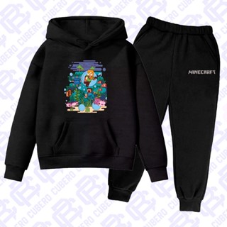 Conjunto Moletom Infantil Blusa e Calça Jogo Minecraft Game Divertido em Oferta na Shopee