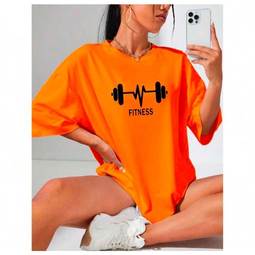 Camiseta Blusa gym Needstar  Algodão100% Premium Passeio Casual Academia Treino Feminina T-shirt em Oferta na Shopee