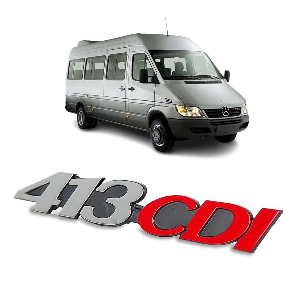 EMBLEMA DA GRADE DIANTEIRA ORIGINAL MERCEDES BENZ SPRINTER 413 CDI 2002 A 2012 - A9018172614