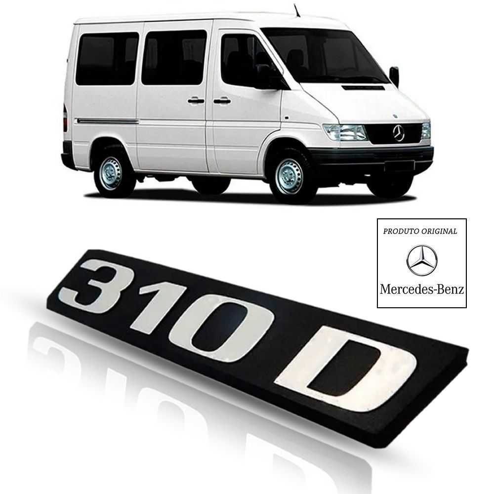 EMBLEMA DA GRADE ORIGINAL MERCEDES BENZ SPRINTER 310 1997 A 2001 - A6908177014