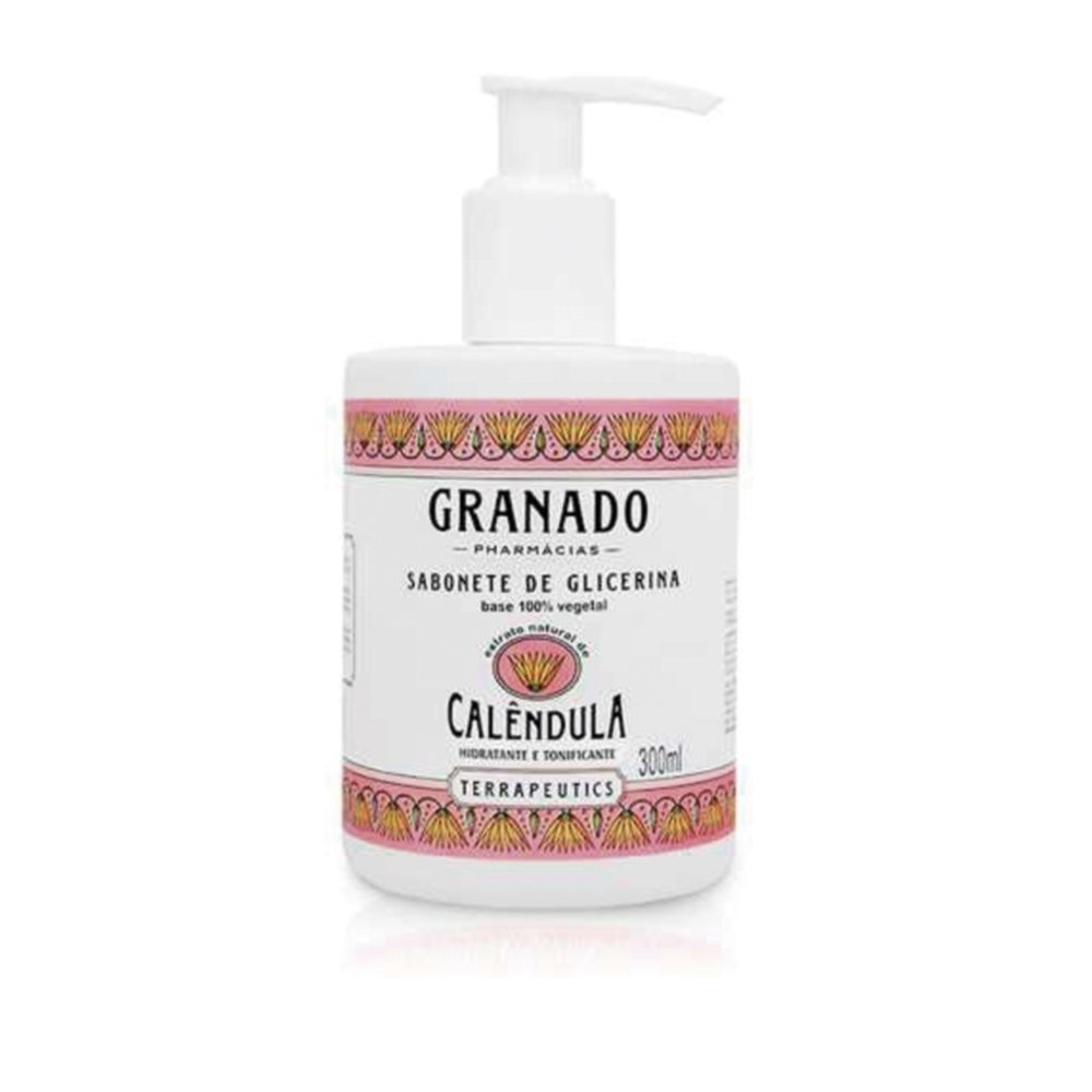 Sabonete Líquido Granado Terrapeutics Calendula com 300ml