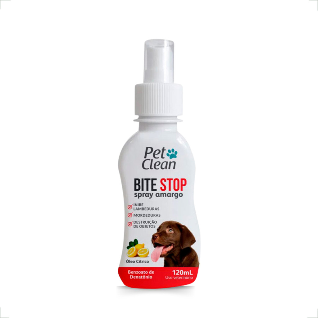 Bite Stop Spray Educador Pet Clean - 120mL em Oferta na Shopee