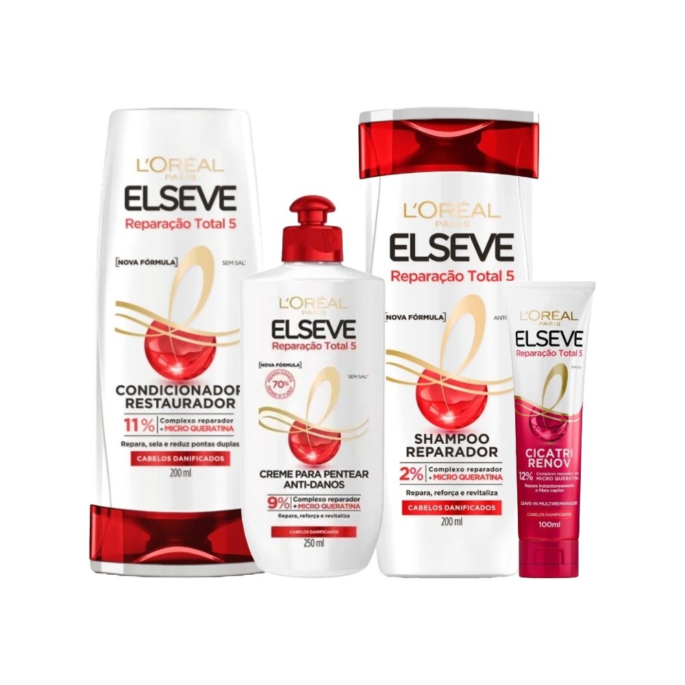 Kit Elseve Recuperação Total 5