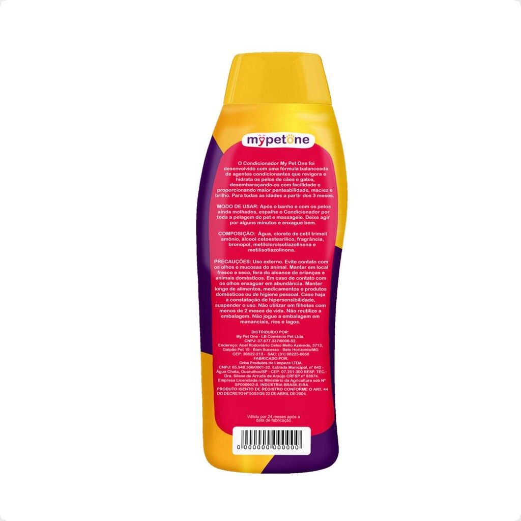 Kit 4 Condicionador Neutro Mypetone - 700mL · foto 2