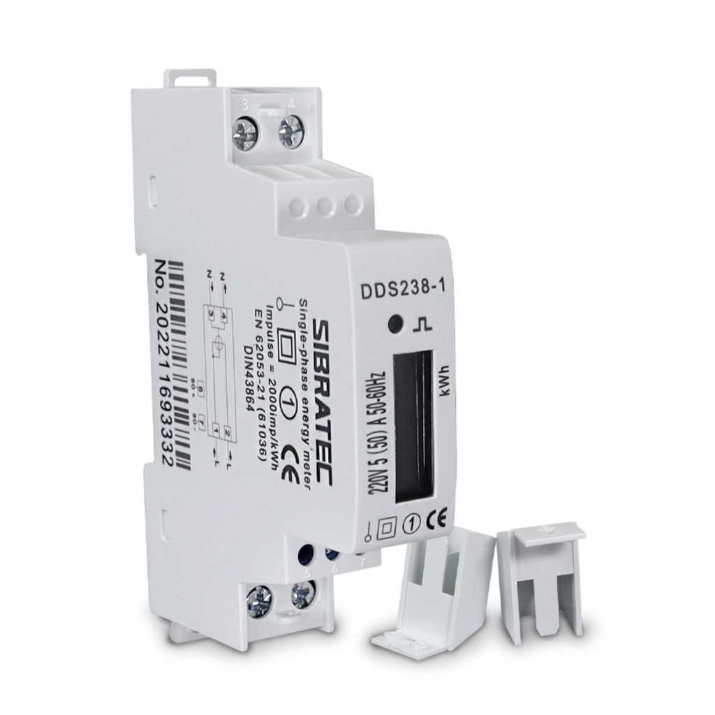 Medidor de Consumo Monofásico 220V 50A - LK-DDS-1Y - Lukma