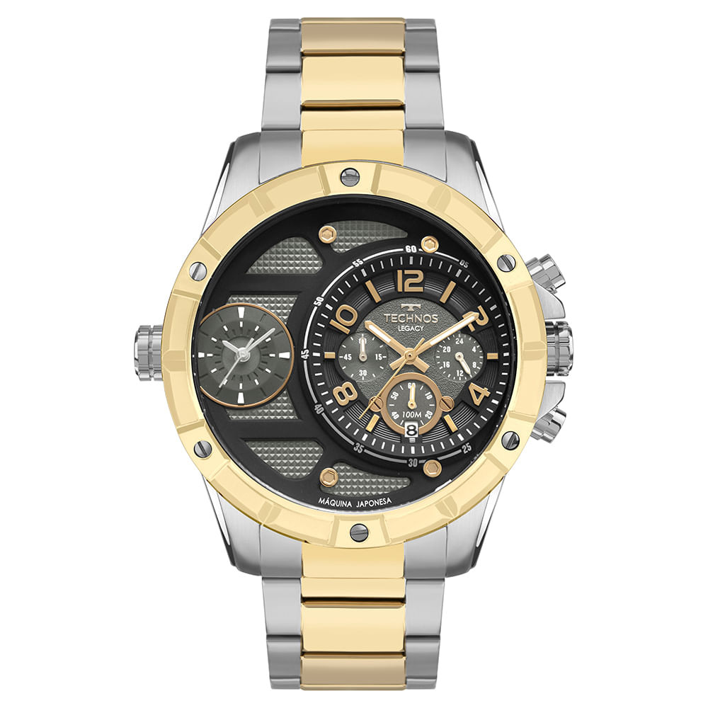 Relógio Technos Masculino Legacy Bicolor - OS2A2MAQAC/1P