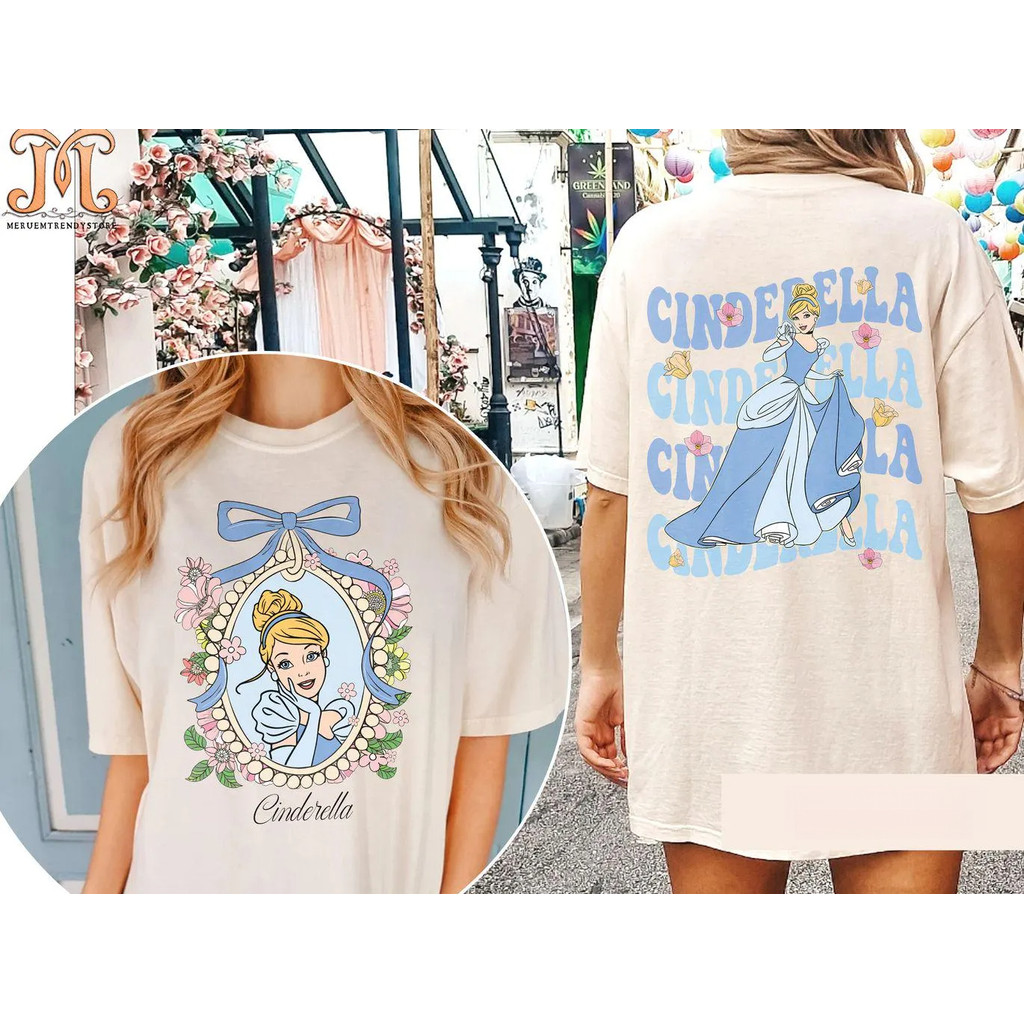 [Camiseta Premium Algodão Puro]LA Plus Camisa geek divertida estampada com o Castelo do Disneyland, unissex feminina#90 em Oferta na Shopee