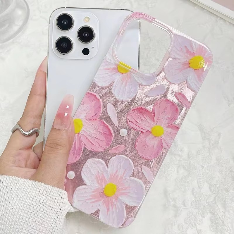 Margarida Flor De Cerejeira Caso Telefone Para Samsung A05 A55 A06 A26 A15 A35 A16 A54 A14 A36 A34 A56 A53 A52 A12 Capa 