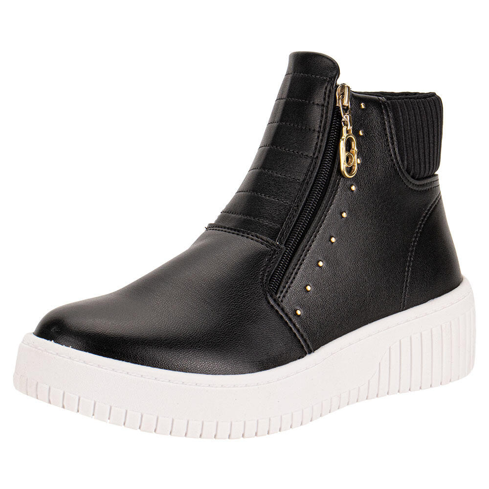 Tênis Feminino Cano Alto Beira Rio 4316109 em Oferta na Shopee