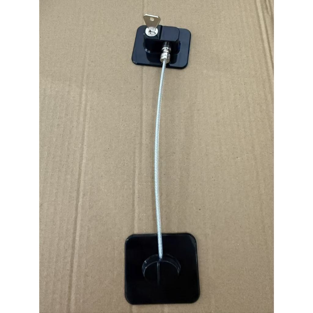 Tranca para Trava Geladeira Freezer Porta Janela Gaveta Não Precisa Furar Com Chave