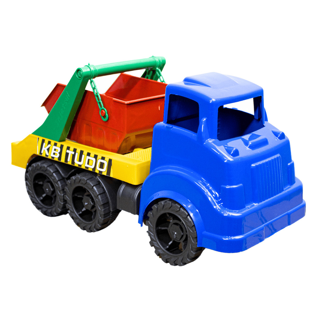 Brinquedo Caminhão Caçamba Miniatura Colorido Truck KB Tudo