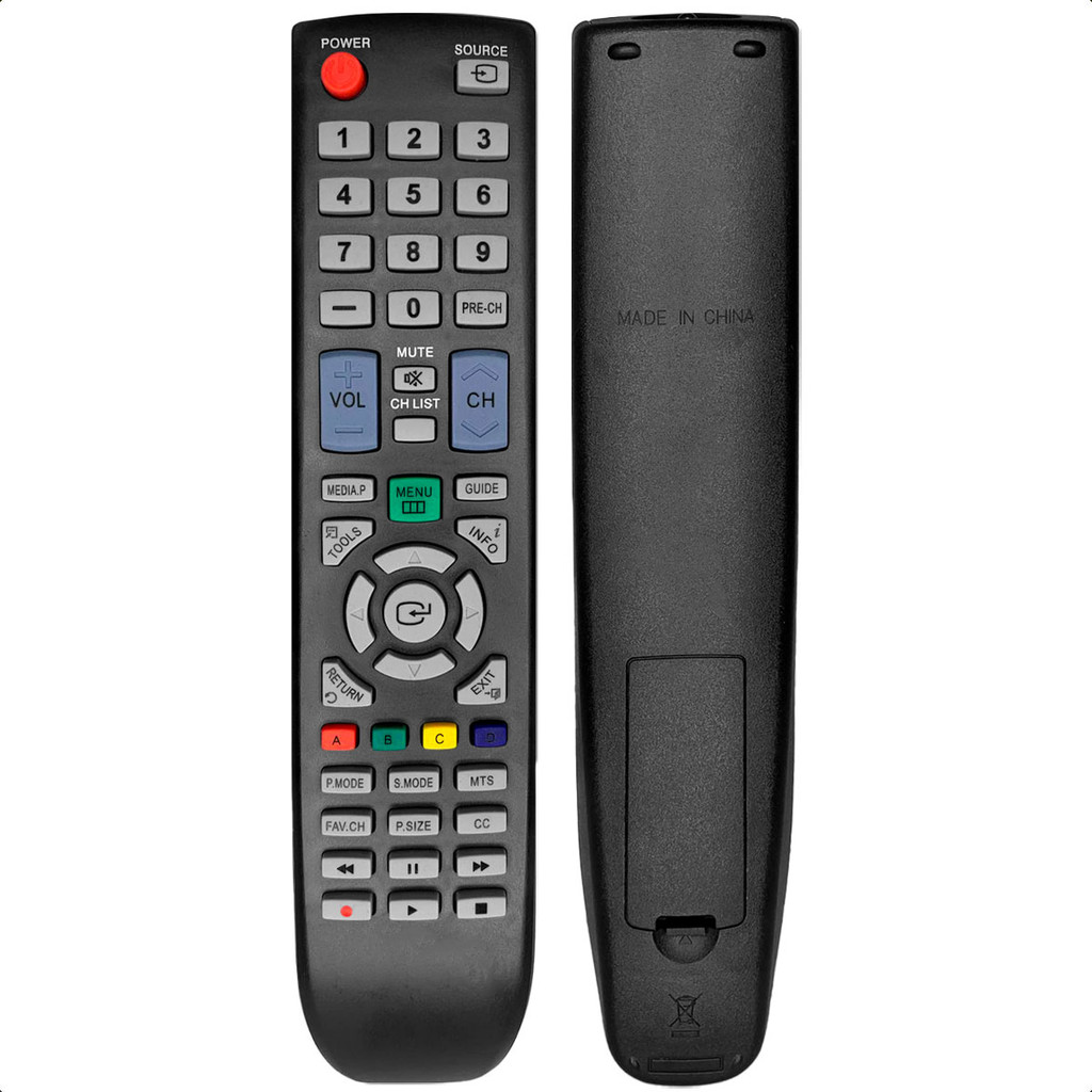 Controle Remoto Compatível Com Tv Samsung Lcd Led Plasma