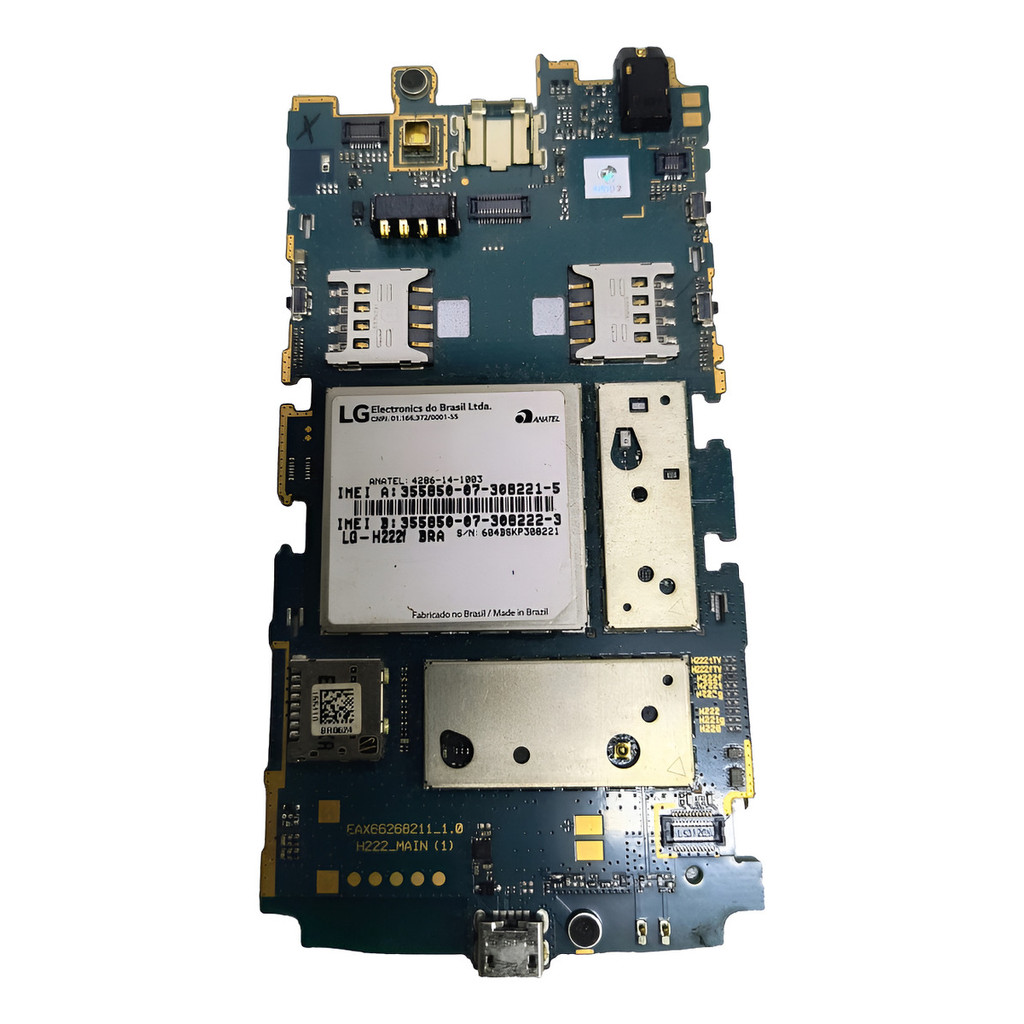 Placa Mãe Com Defeito LG Joy H222f Não Liga