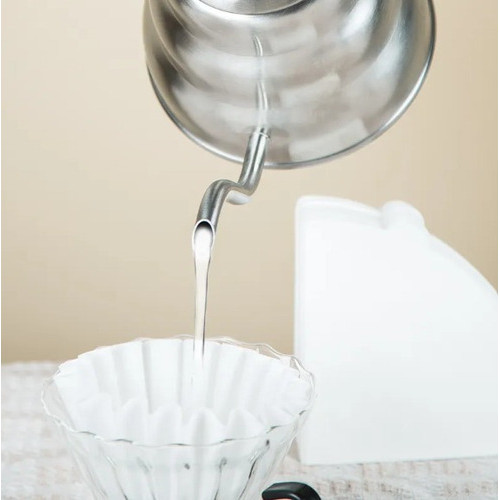 Chaleira Bico De Ganso Fino Barista Cafe C/ Termôtro 1.2 L