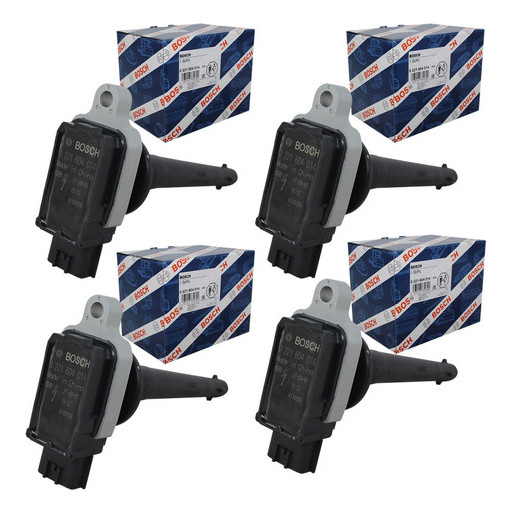 Kit Com 4 Bobina Tiida 2012 2013 2014 Original Bosch