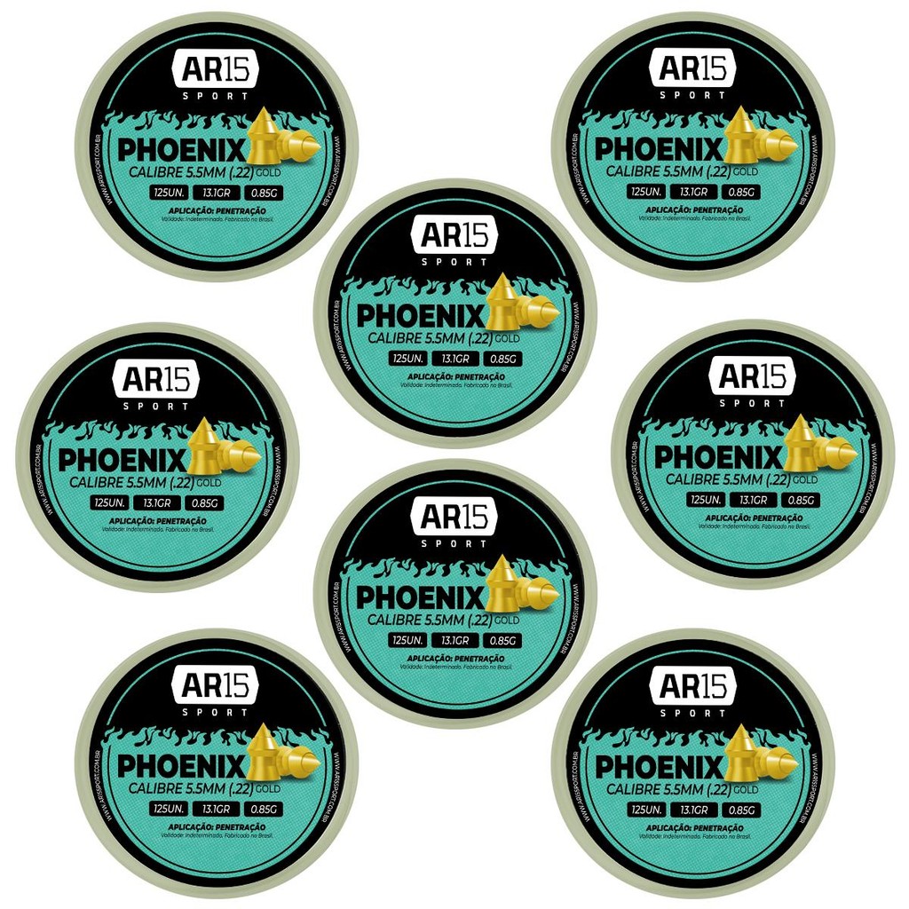 Chumbinho 5.5 Carabina de Pressao 1000un Espingarda em Oferta na Shopee