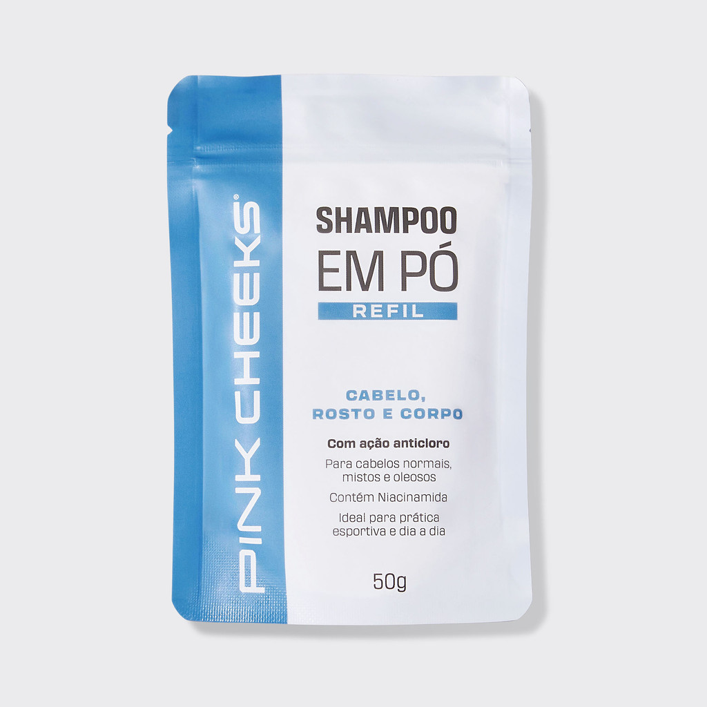 Shampoo em Pó 3 em 1 - Refil 50g em Oferta na Shopee