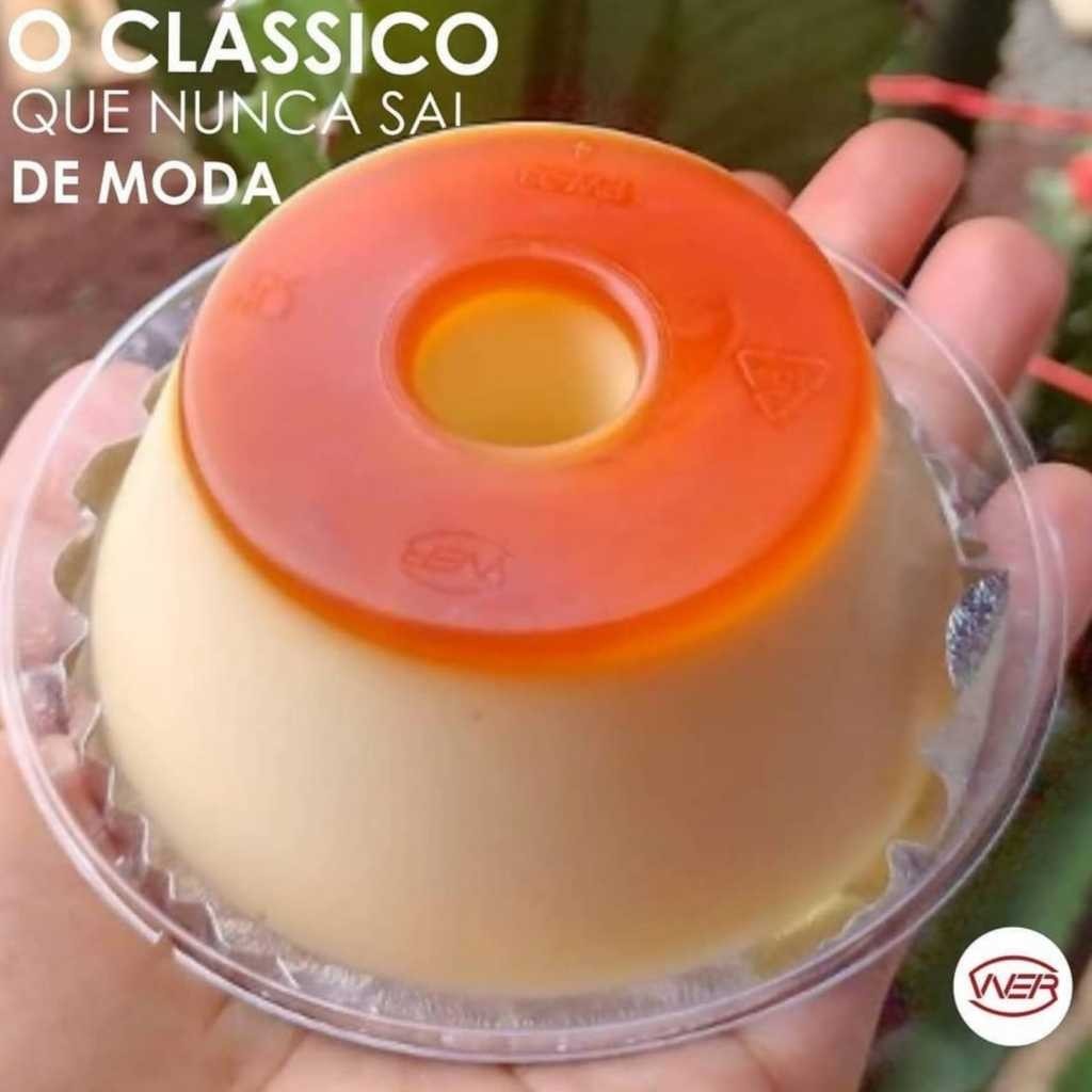 60UN. FORMA MINI PUDIM 150ML DESCARTAVEL E FORNEAVEL BANHO MARIA WER