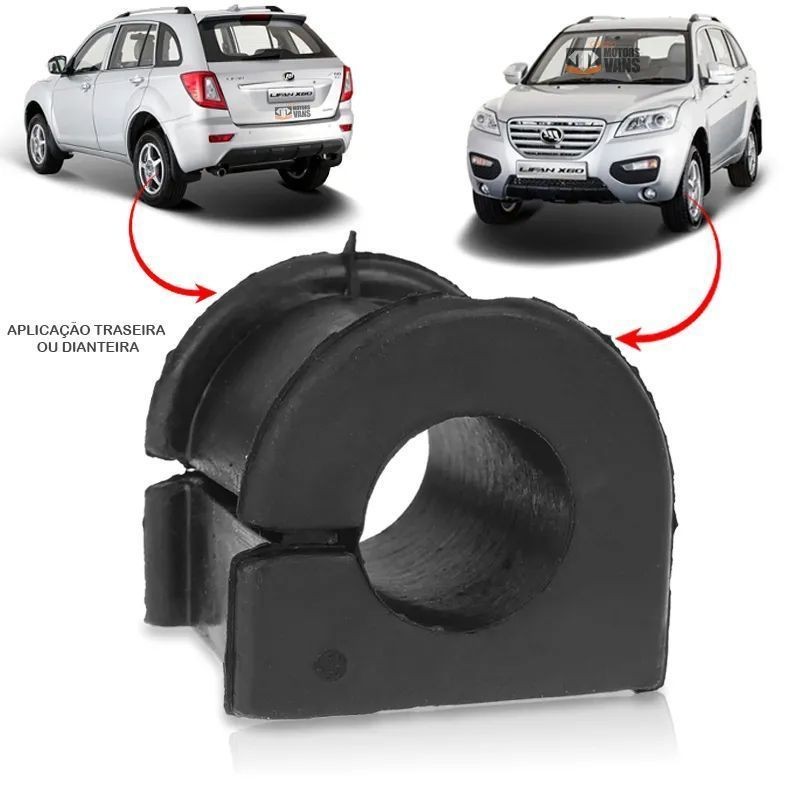 BUCHA BARRA ESTABILIZADORA LIFAN X60 2013 A 2015 TRASEIRA OU DIANTEIRA - S2906341