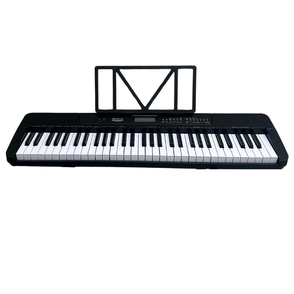 Teclado  WTS-300 BK Preto 61 teclas   5 oitavas Waldman