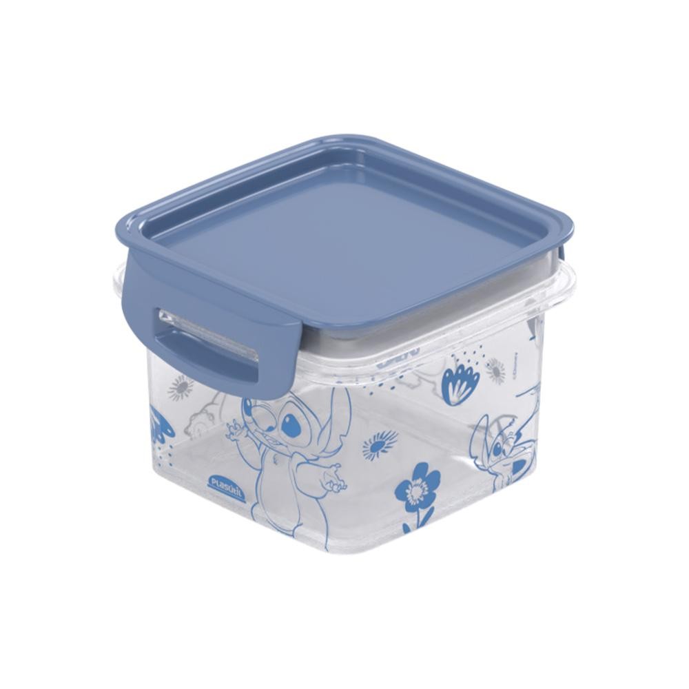 Pote Stitch Hermético Modular com Travas 380 ml Plasútil em Oferta na Shopee