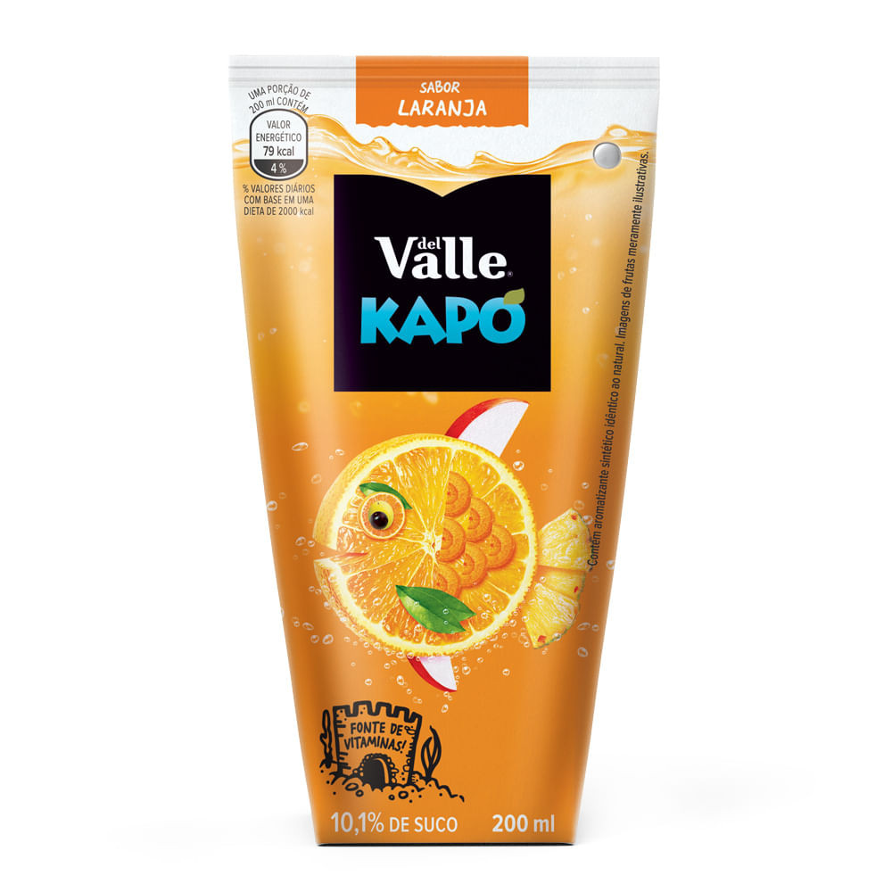 Suco Del Valle Kapo Laranja 200ml - Food & Beverages
