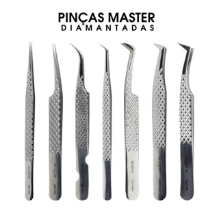 PINÇAS PARA CILIOS MASTER DIAMANTADA em Oferta na Shopee