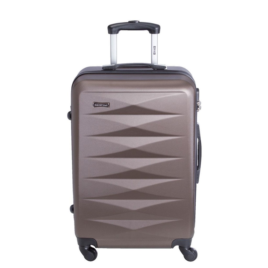 Mala de Viagem Média 360° 4 Fun 4 Marrom em Oferta na Shopee