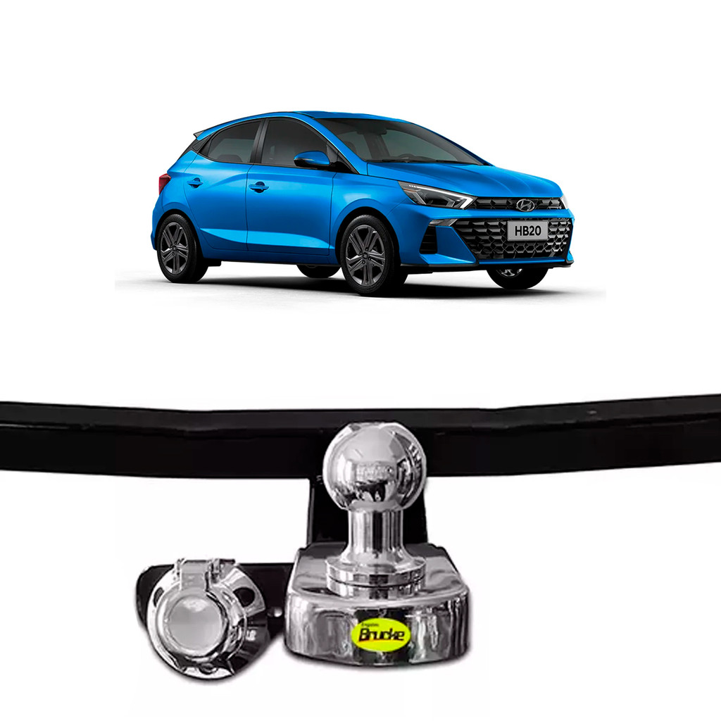 ENGATE HYUNDAI HB20 HATCH 2020 A 2026 FIXO 700KG HY1024 BRUCKE
