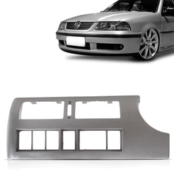 Moldura Painel Difusor de Ar Central Gol G3 1999 2000 2001 2002 2003 2004 2005 Cinza Claro