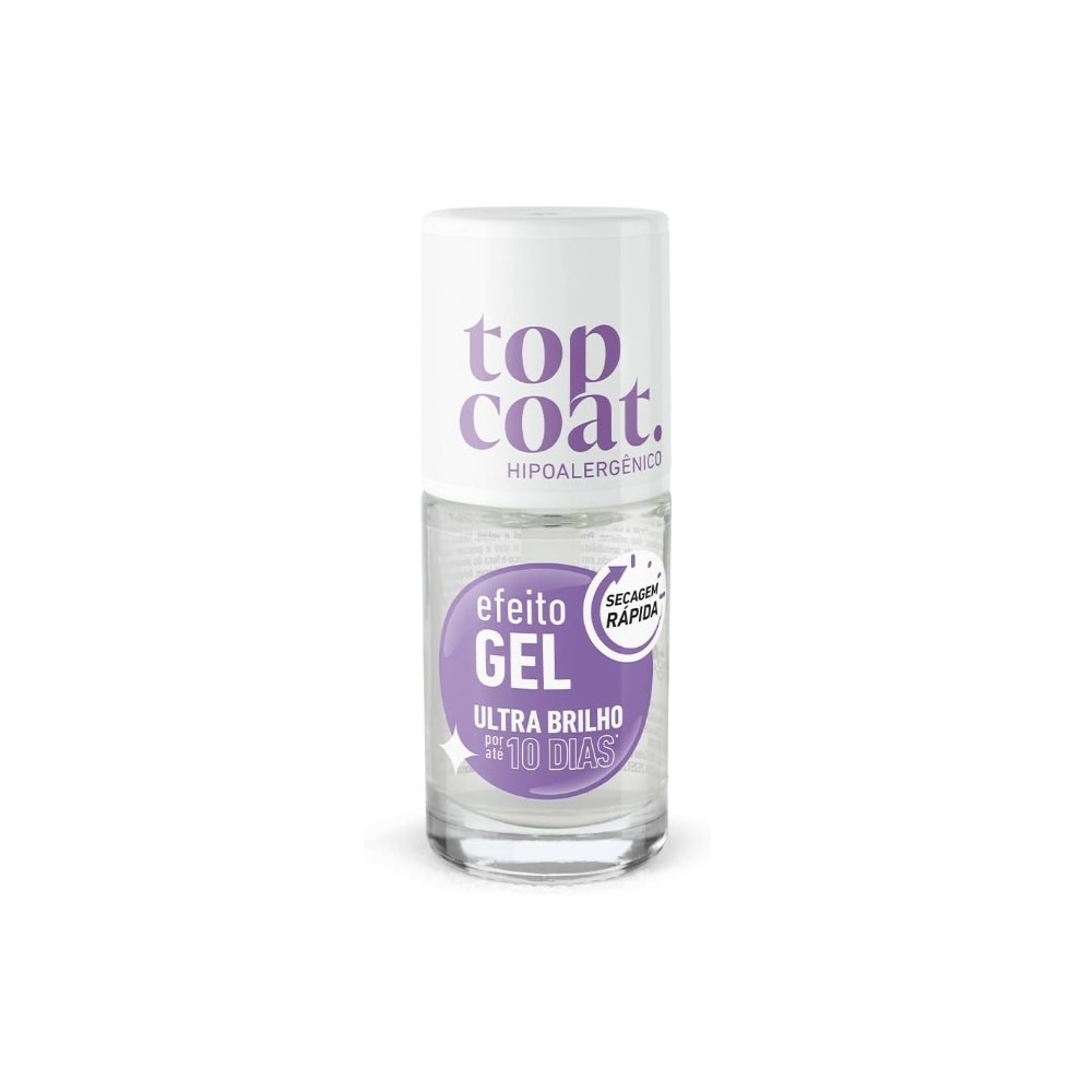 Base Top Coat Blant Gel Incolor 8,5ml em Oferta na Shopee