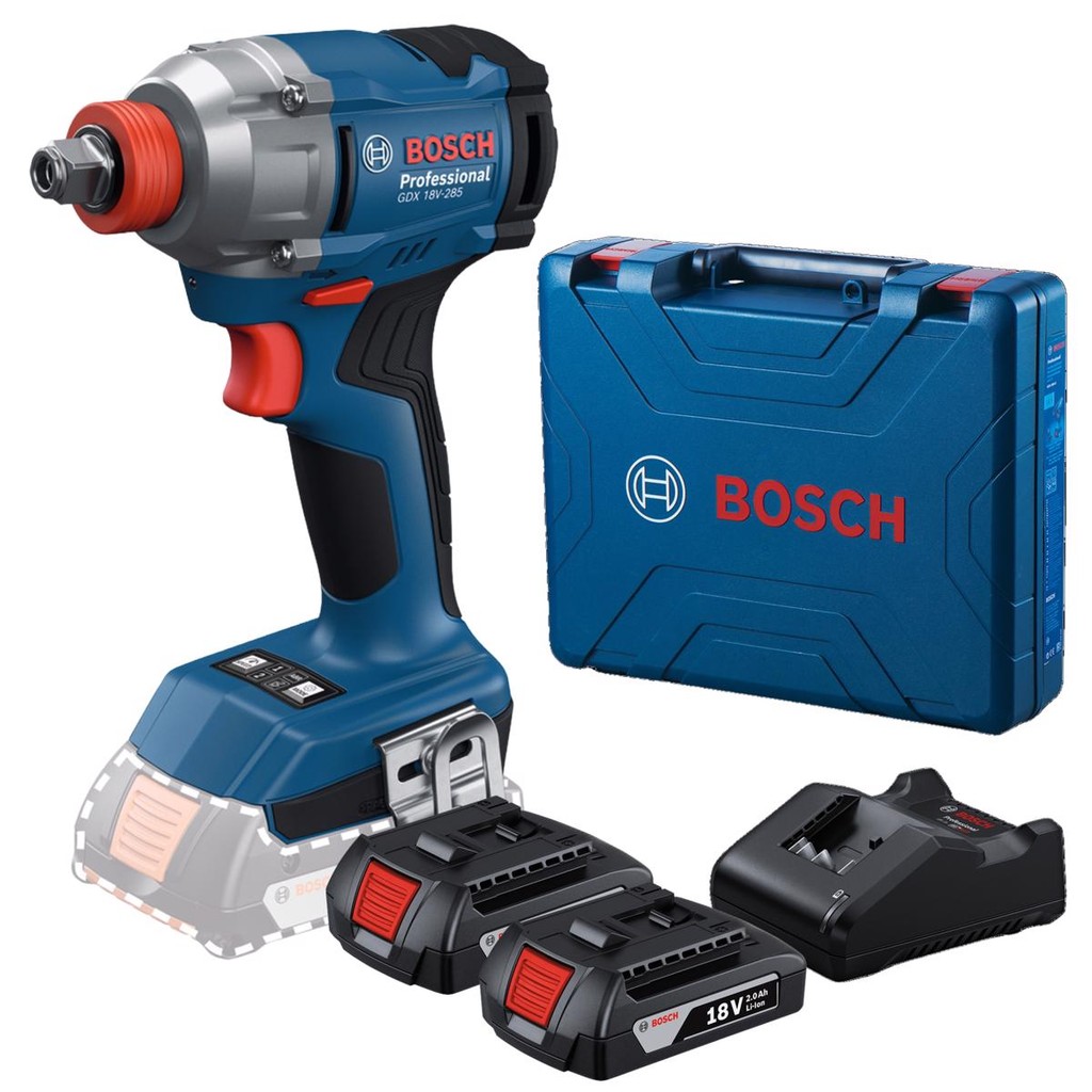 Chave De Impacto 1/2'' Gdx 18v-285 2 Bat 2ah Maleta Bosch em Oferta na Shopee