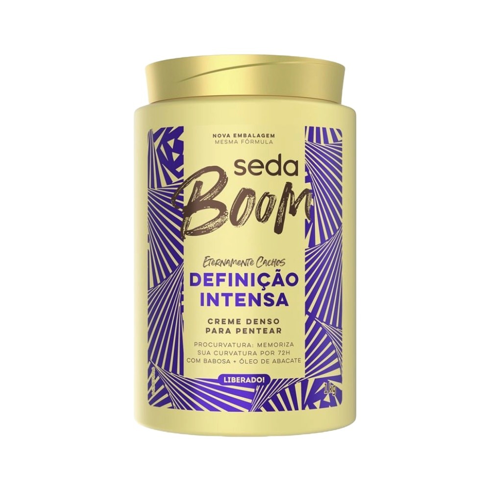 Creme de Pentear Seda Boom Definição Intensa 1Kg em Oferta na Shopee