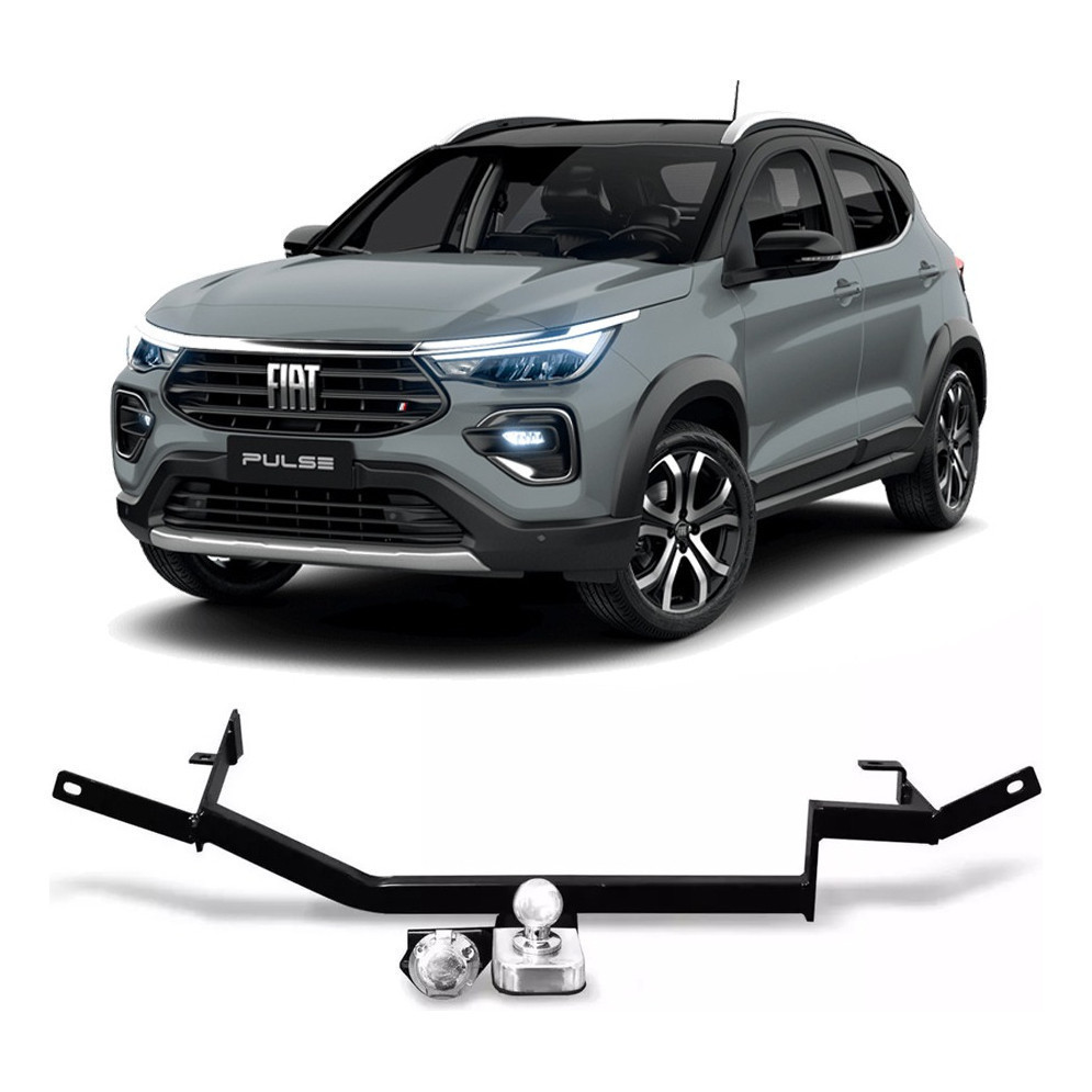Engate Fiat Pulse 2021 2022 2023 Reboque Reforçado 500kg Bom tOP