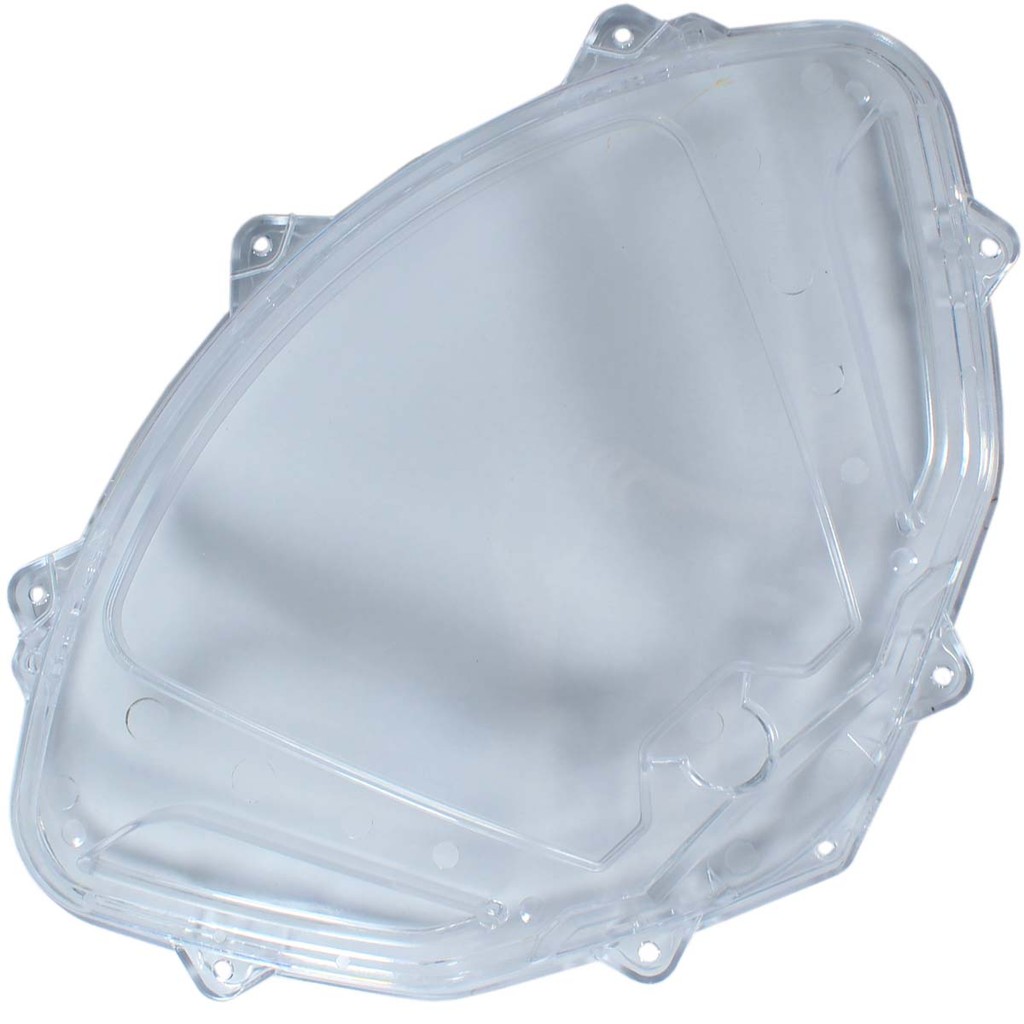 Lente acrílico visor superior do painel Biz110 Biz110I 2018 a 2022