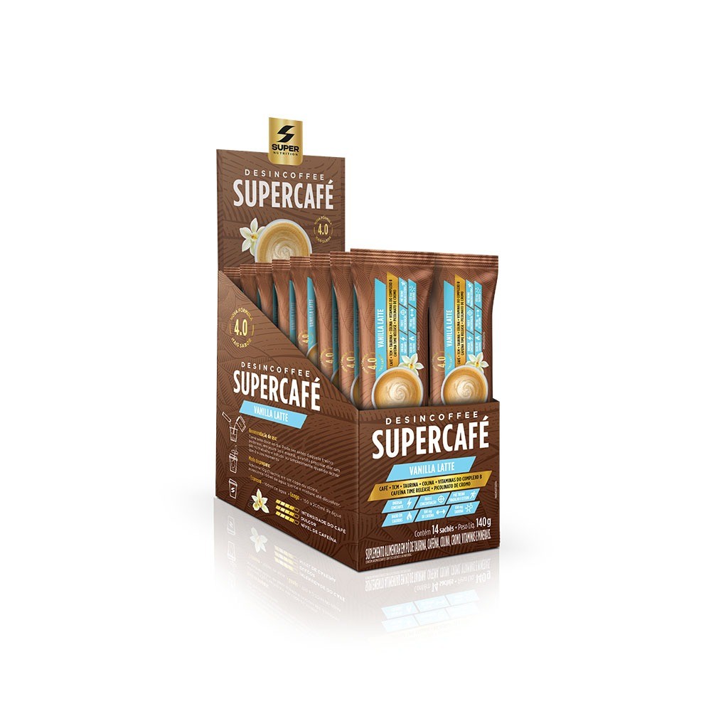Stick Supercafé Vanilla Latte (14 unidades)